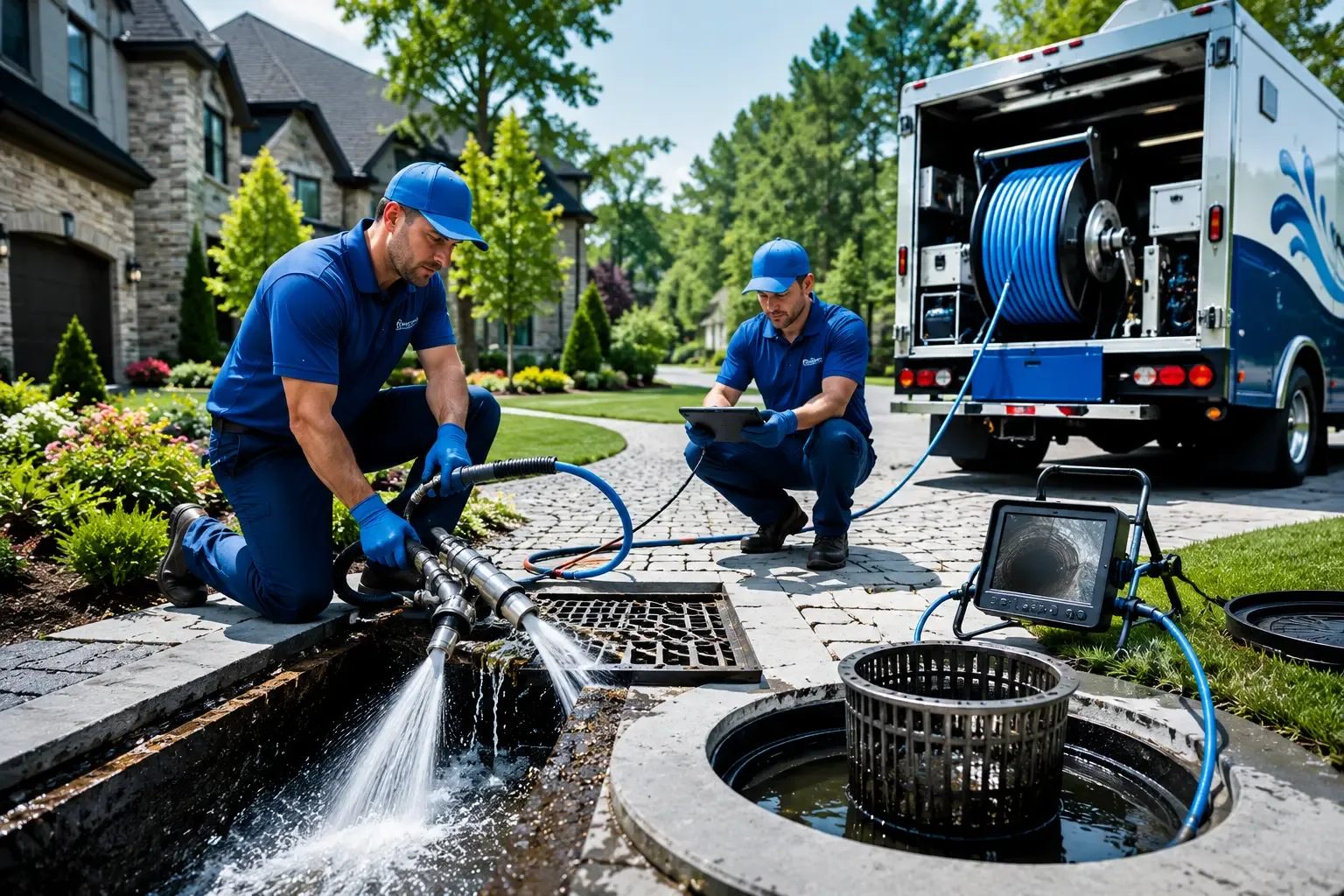 Local outdoor drain cleaning professionals in Crum, WV